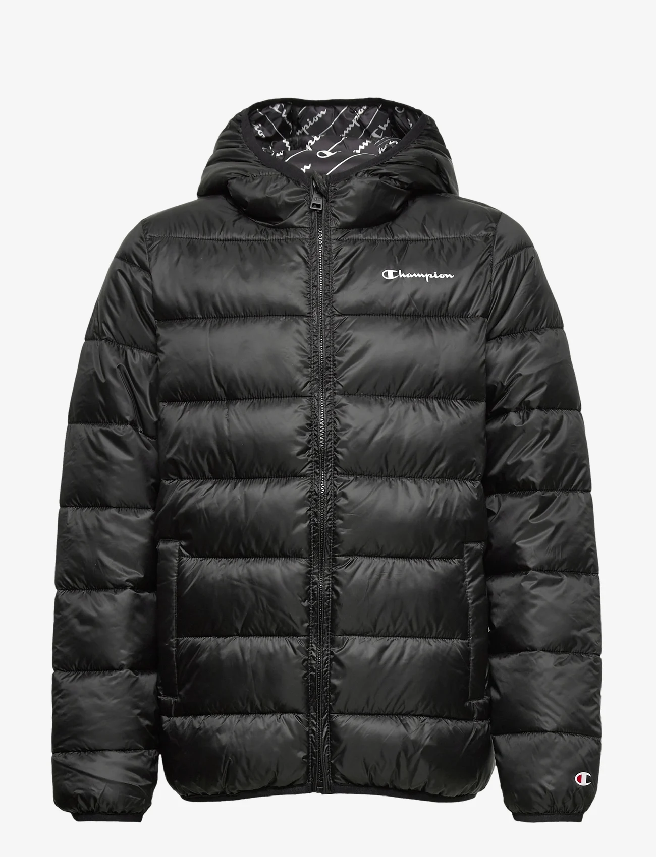 Champion - Hooded Jacket - isolerte jakker - black beauty a - 0