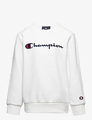 Champion - Crewneck Sweatshirt - swetry - white - 0