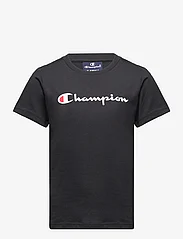 Champion - Crewneck T-Shirt - kortærmede t-shirts - black beauty - 0