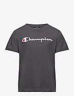 Crewneck T-Shirt - BLACKENED PEARL