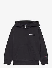 Champion - Half Zip Hooded Sweatshirt - huvtröjor - black beauty - 0