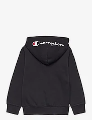 Champion - Half Zip Hooded Sweatshirt - huvtröjor - black beauty - 1