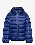 Hooded Jacket - BELLWETHER BLUE