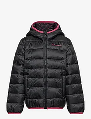 Champion - Hooded Jacket - insulated jackets - black beauty - 0
