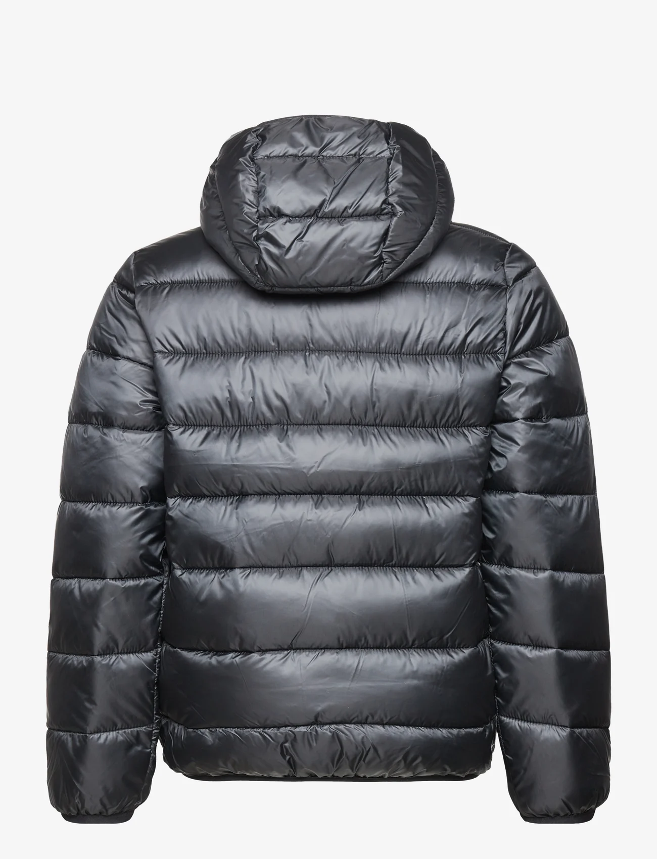 Champion - Hooded Jacket - insulated jackets - black beauty a - 1