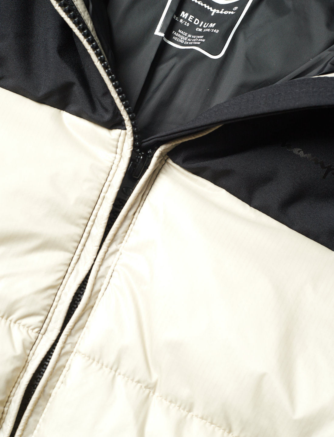 Men's champion insulated hooded puffer jacket on sale