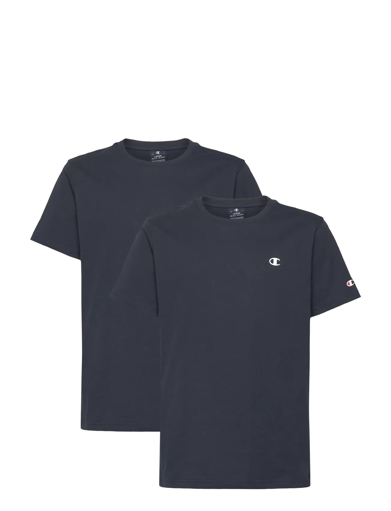 Champion 2 pack SS Tee - Champion - BS501-NNY/NNY-NS / navy