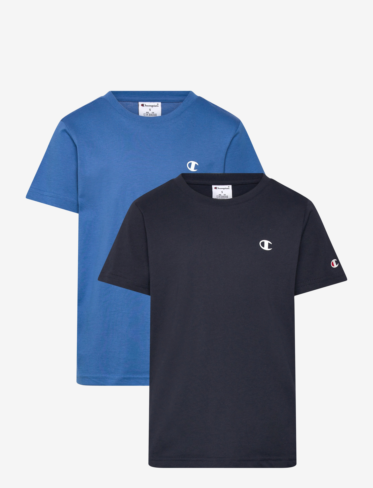 Champion - 2 pack SS Tee - kortærmede t-shirts - bs517-nny/srs - 0