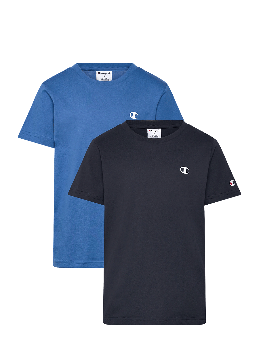Champion - 2 pack SS Tee - kurzärmelig - bs517-nny/srs - 0