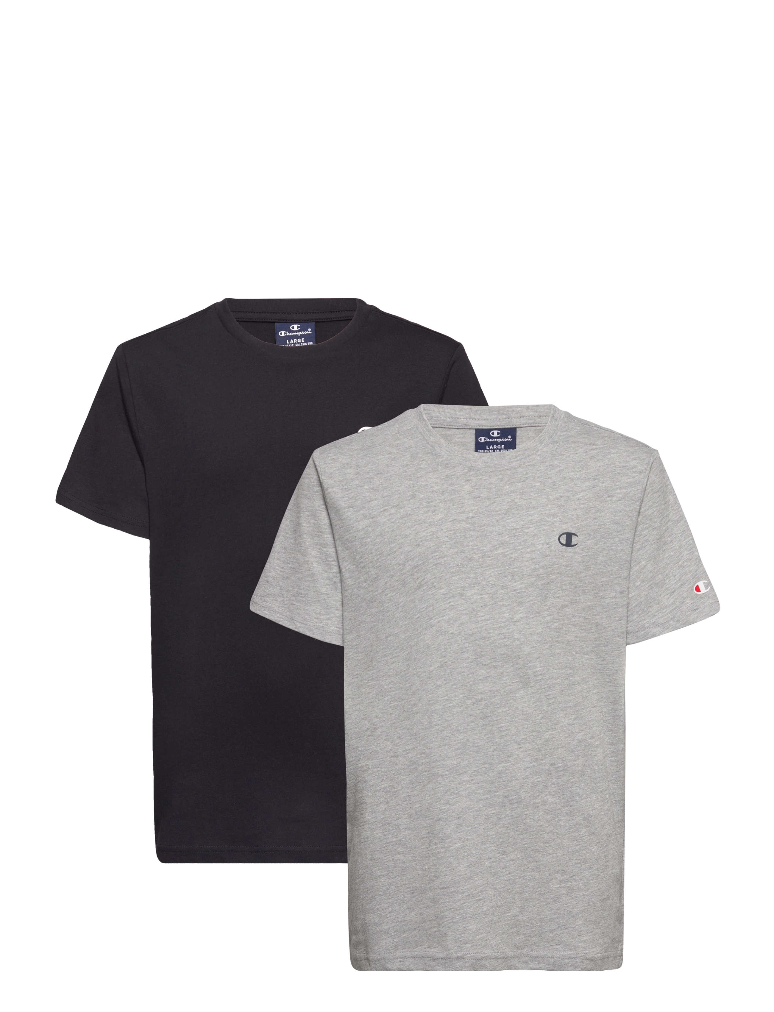 Champion 2 pack SS Tee - Överdelar - KK002-NBK/OXGM-NS / multi