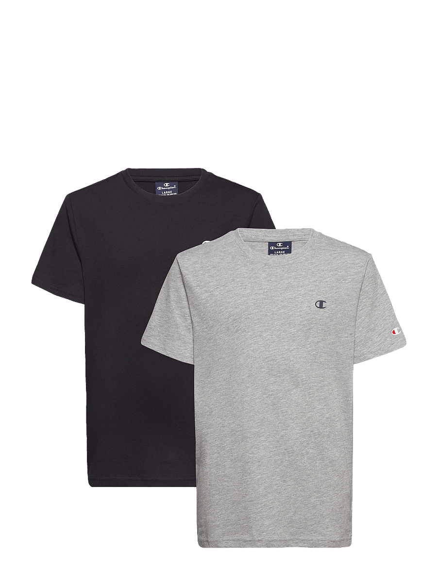 Champion - 2 pack SS Tee - kurzärmelig - kk002-nbk/oxgm-ns - 1