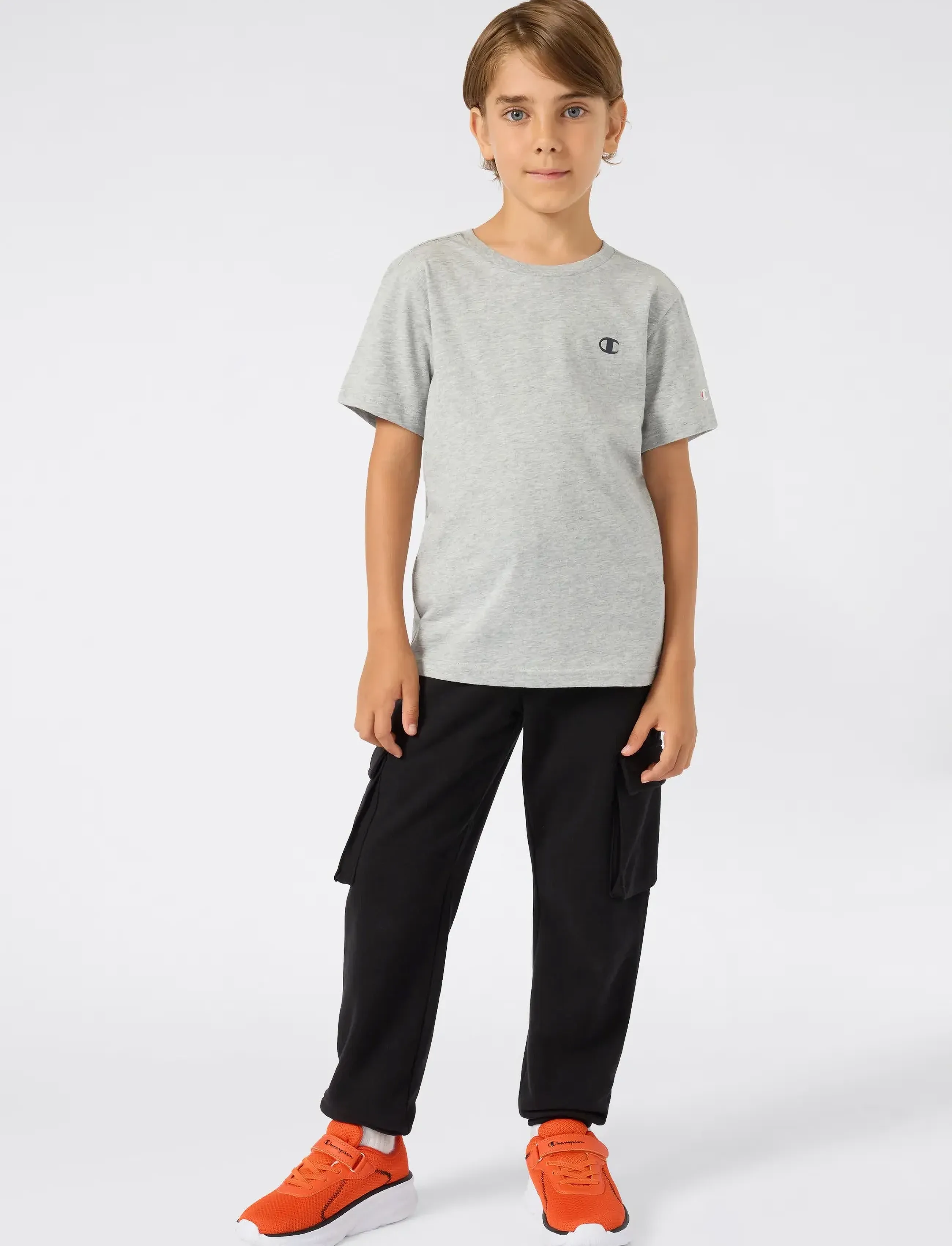Champion - 2 pack SS Tee - lühikeste varrukatega t-särgid - kk002-nbk/oxgm-ns - 4