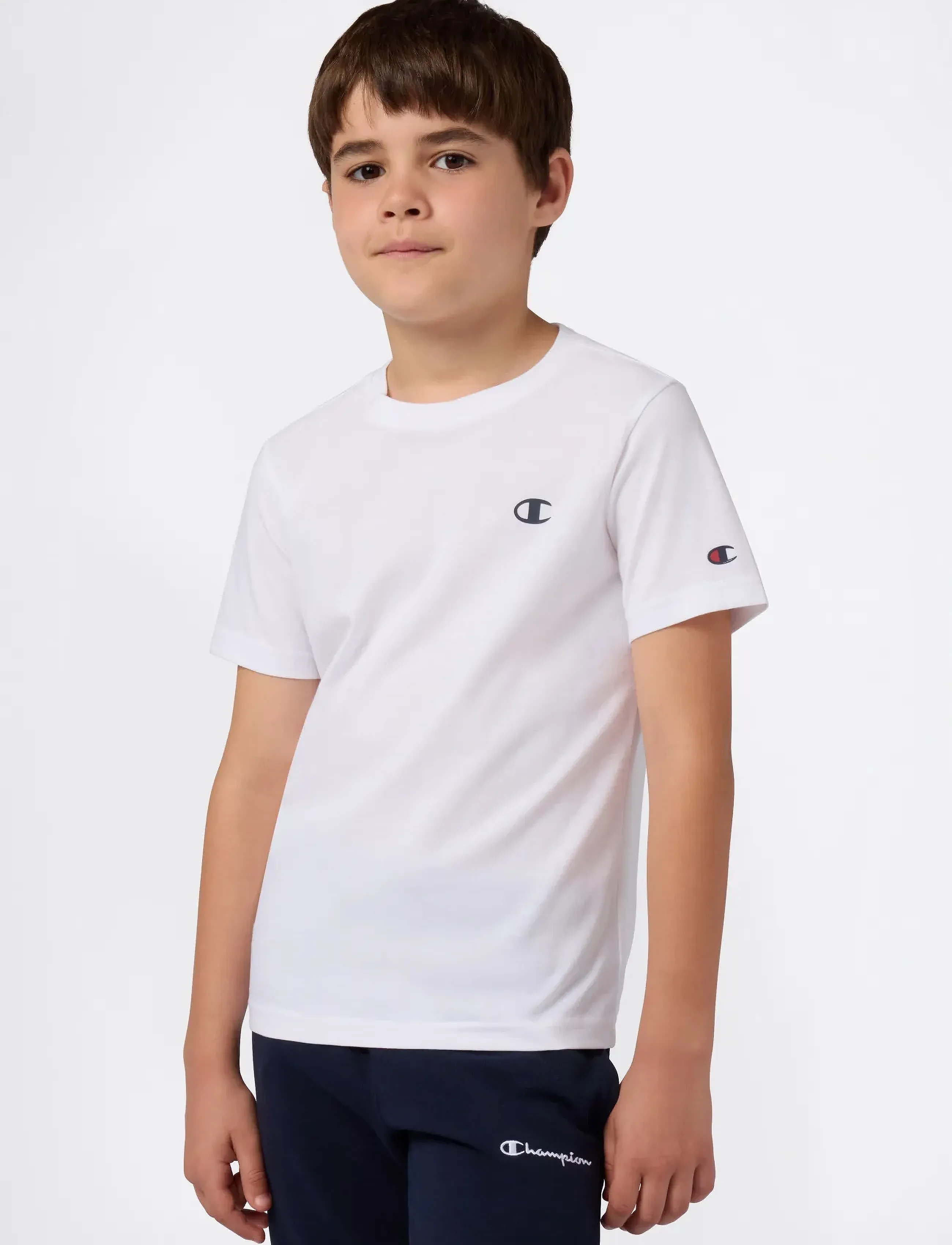Champion - 2 pack SS Tee - lühikeste varrukatega t-särgid - ww001-wht/nbk-ns - 2