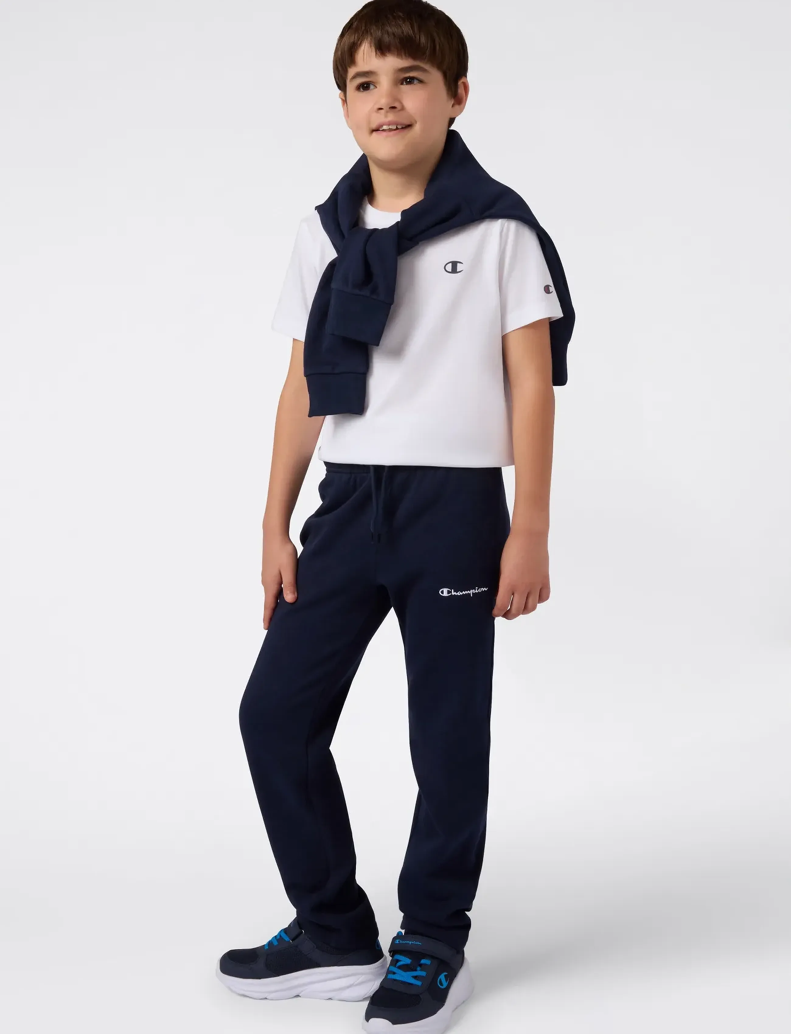 Champion - 2 pack SS Tee - lühikeste varrukatega t-särgid - ww001-wht/nbk-ns - 4