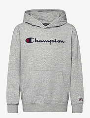 Champion - Hooded Sweatshirt - bluzy z kapturem - new oxford grey melange - 0