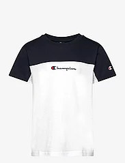 Champion - Crewneck T-Shirt - kortærmede t-shirts - white - 0