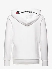 Champion - Hooded Full Zip Sweatshirt - bluzy z kapturem - white - 1