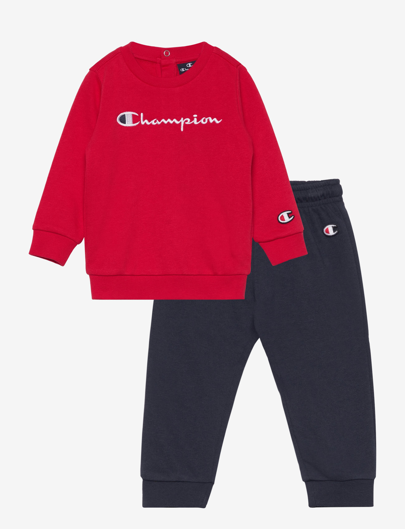 Champion - Crewneck Suit - sweatsuits - true red - 0