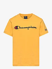 Champion - Crewneck T-Shirt - kortærmede t-shirts - banana - 0