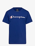 Crewneck T-Shirt - MAZARINE BLUE