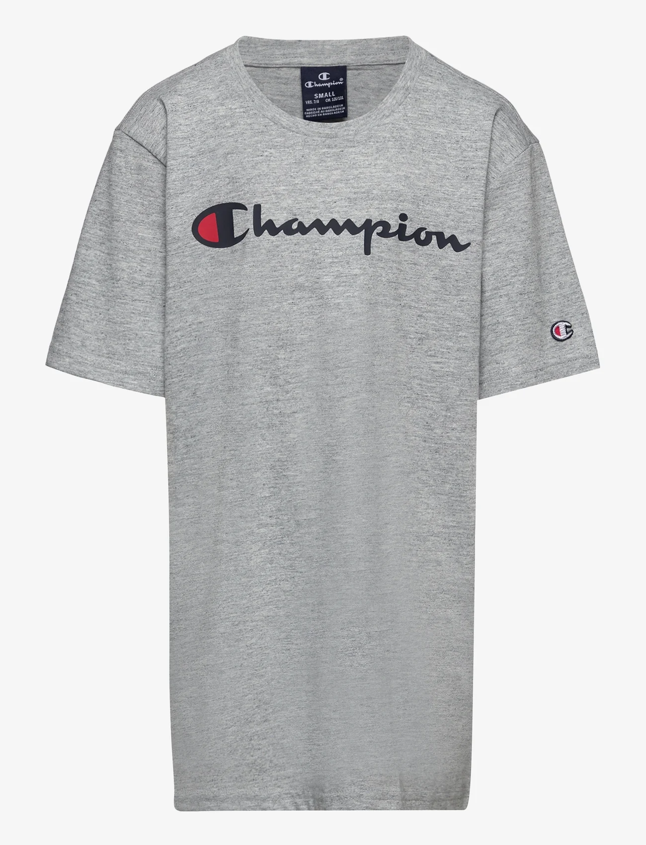 Champion - Crewneck T-Shirt - kurzärmelig - new oxford grey melange - 0