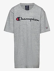 Champion - Crewneck T-Shirt - kortærmede t-shirts - new oxford grey melange - 0
