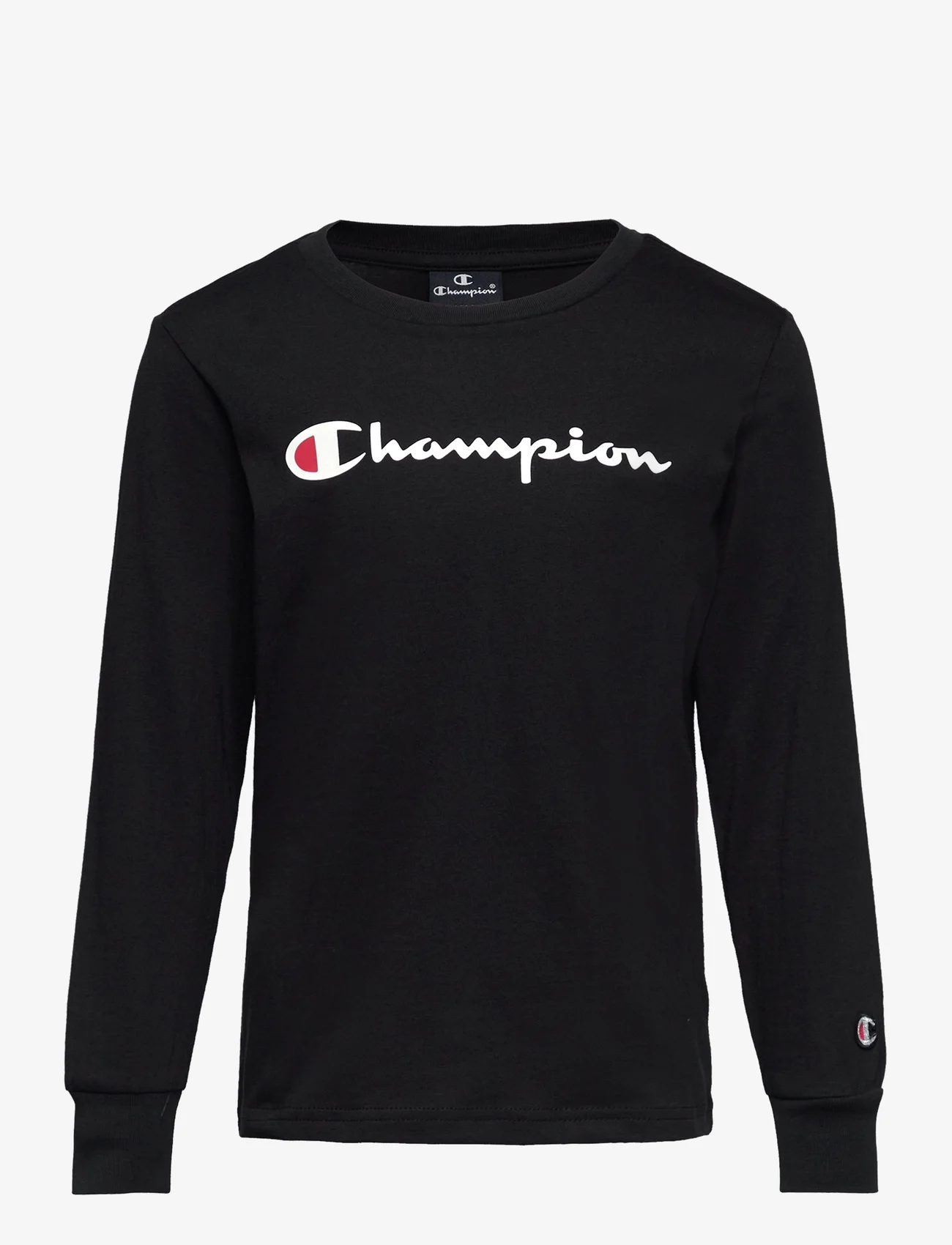 Champion - Long Sleeve T-Shirt - langærmede t-shirts - black beauty - 0