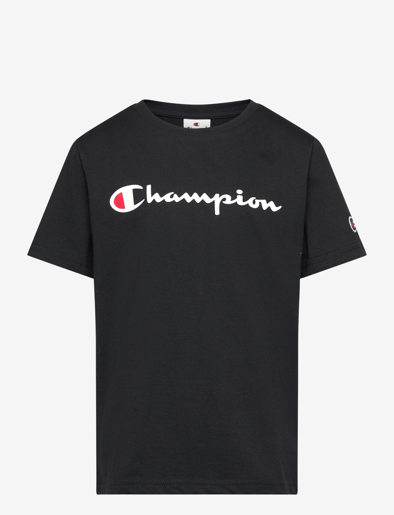 Champion - SS Tee - kortärmade t-shirts - black beauty - 0