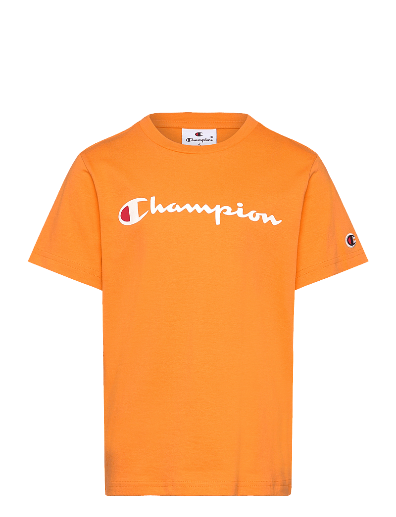 Champion - SS Tee - kortärmade t-shirts - pop orange - 0