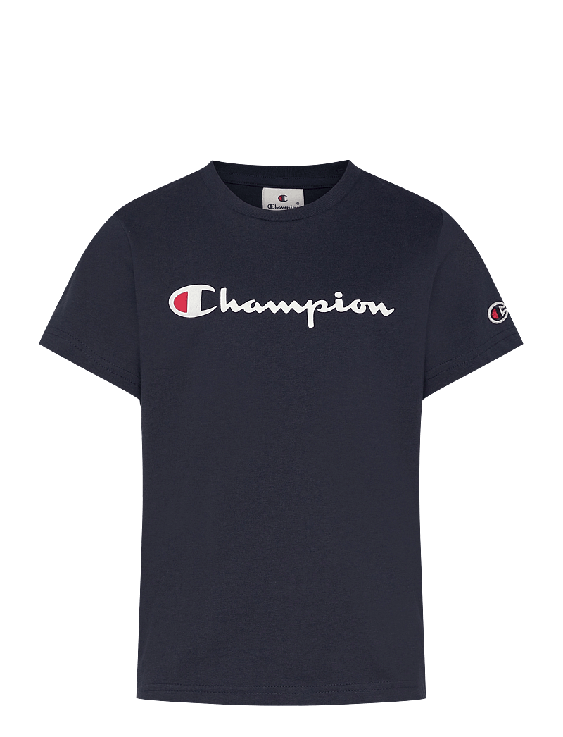 Champion - SS Tee - kortärmade t-shirts - sky captain - 0