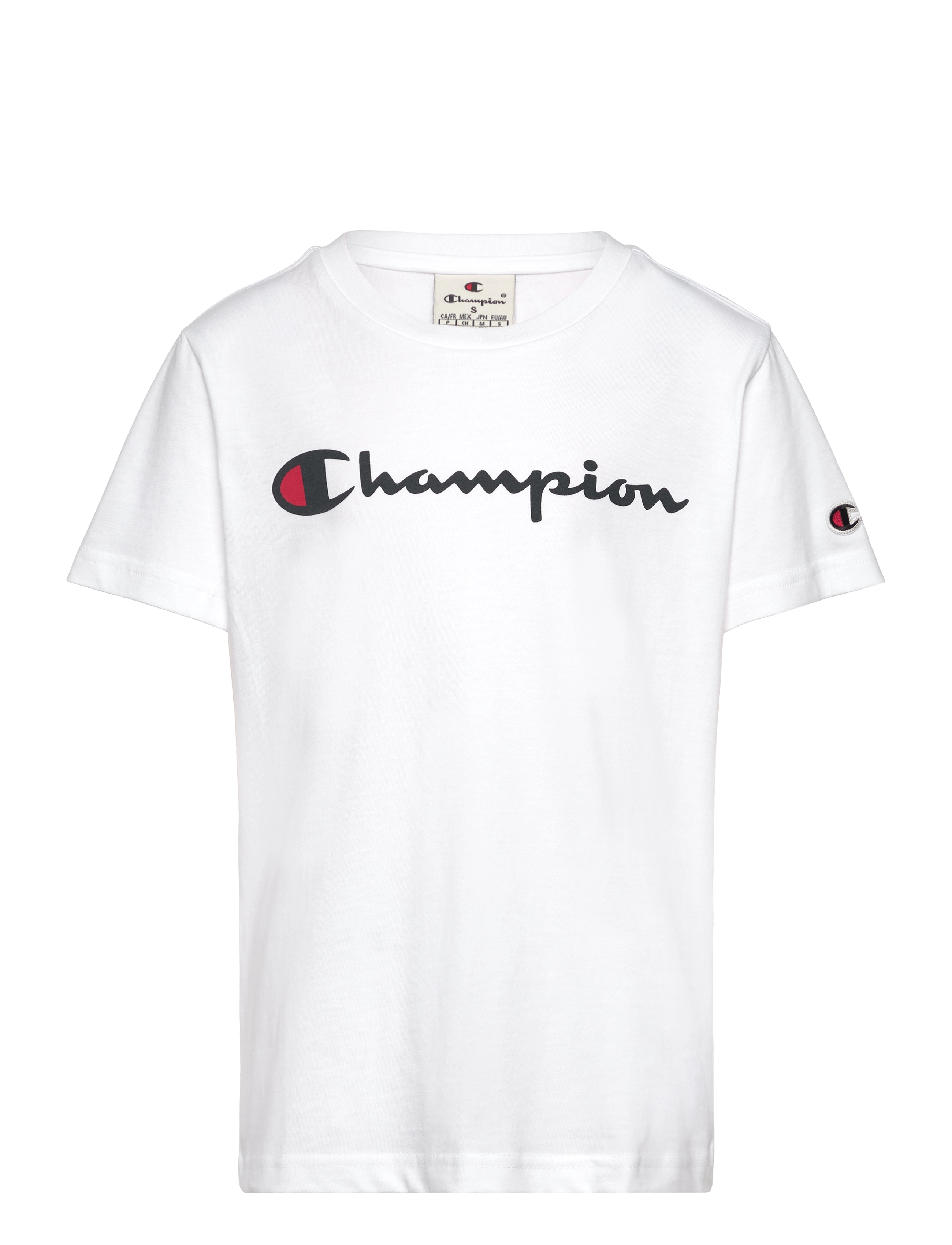 Champion SS Tee - Champion - WHITE / white