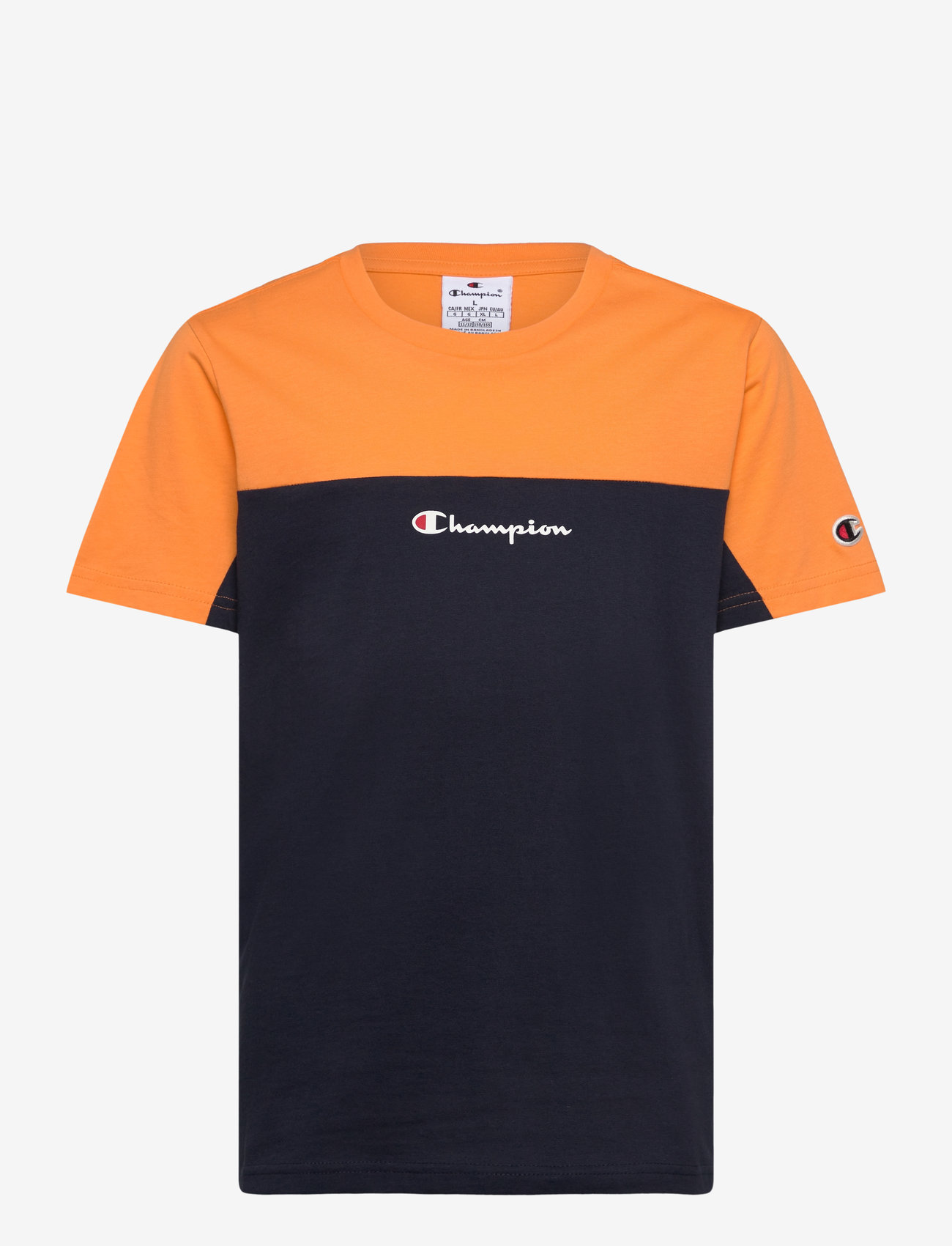Champion - SS Tee - efterårstøj - pop orange - 0