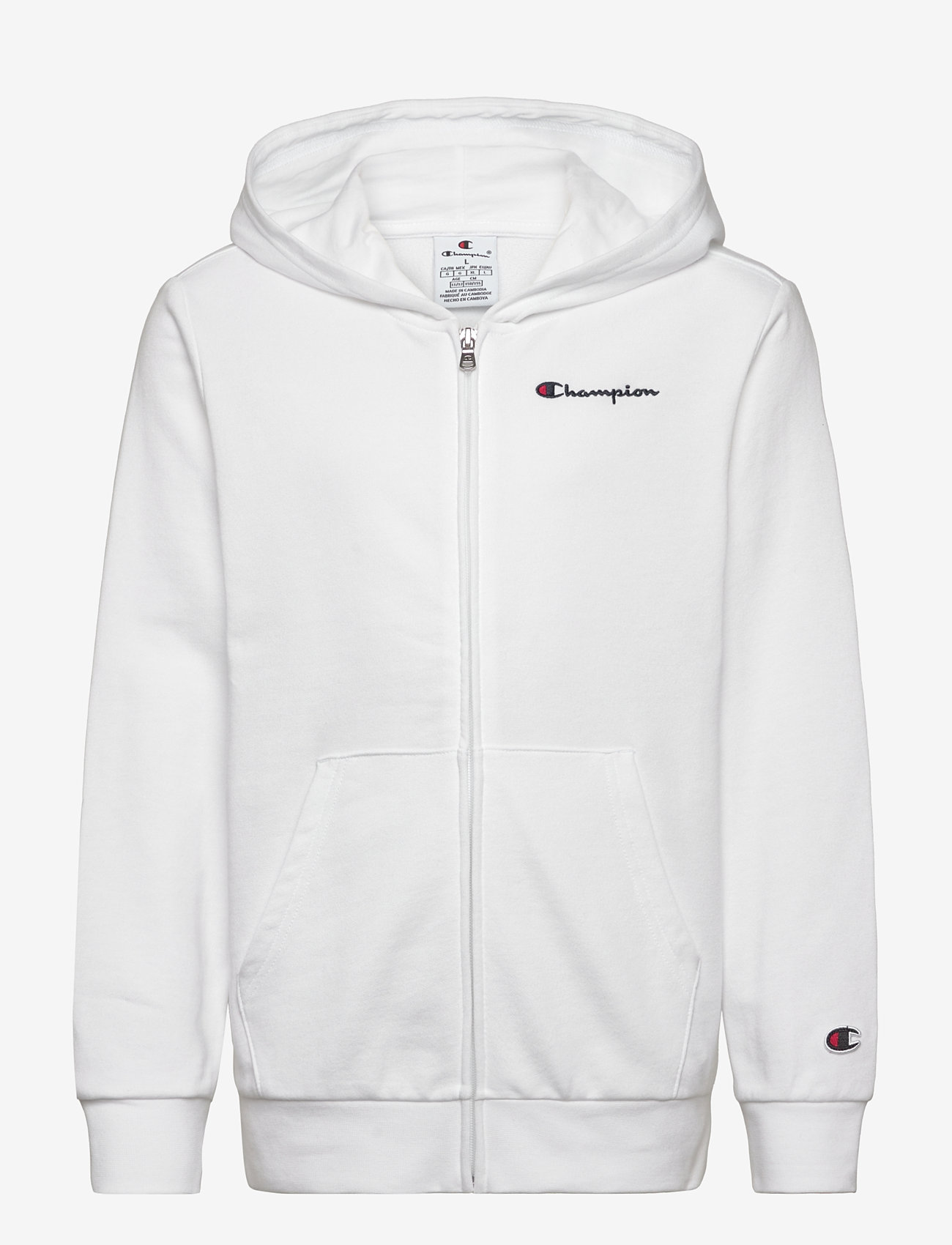 Clothing Champion White Pullover Hoodie Champion Full Zip
