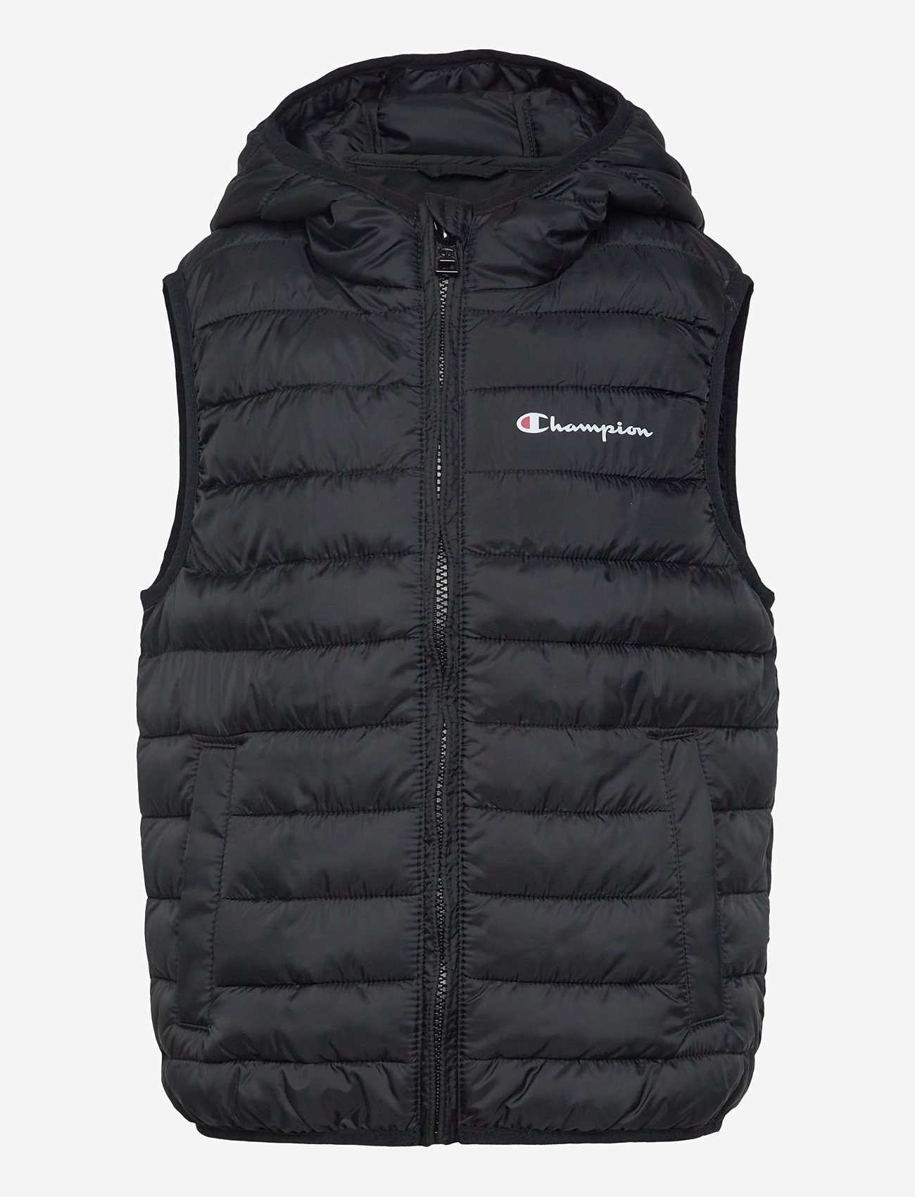 Champion - Hooded Vest - ytterkläder - black beauty - 0