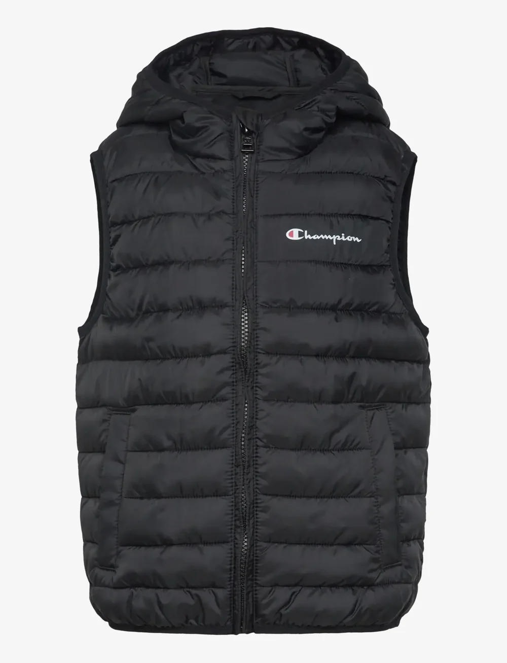 Champion - Hooded Vest - Útiföt - black beauty - 0