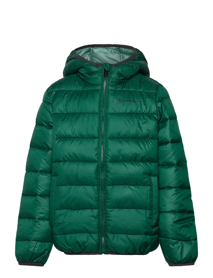 Champion - Hooded Jacket - paksud joped - forest peak green - 1