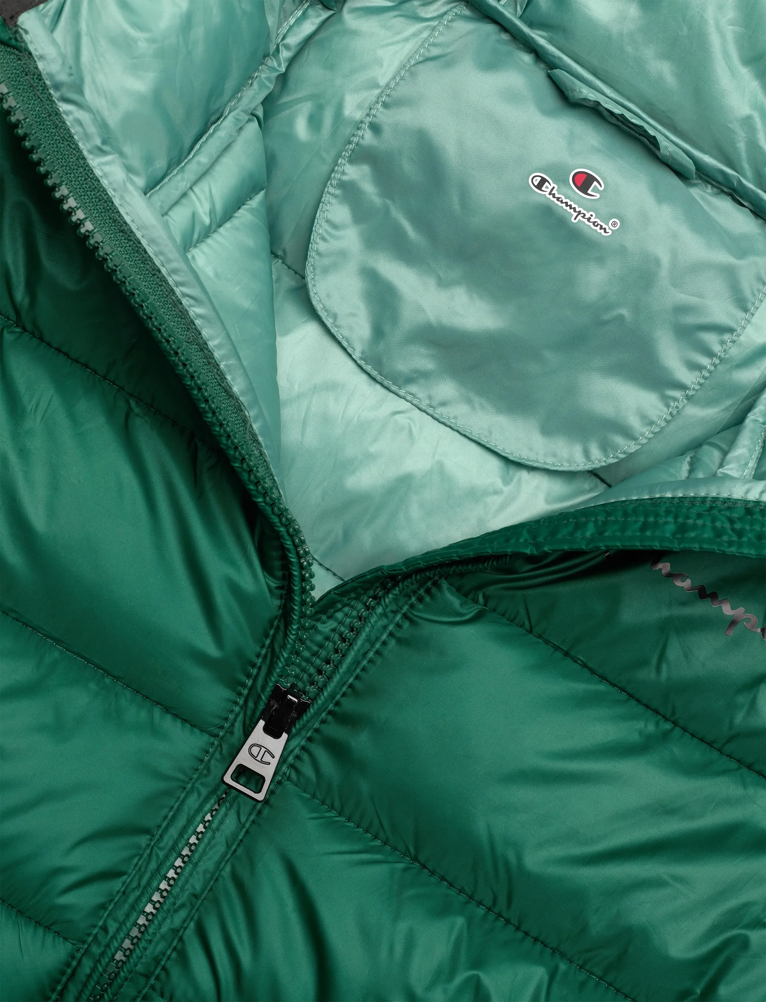 Champion - Hooded Jacket - jacken & mäntel - forest peak green - 3