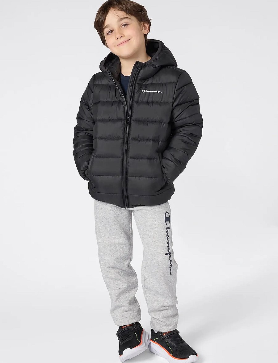 Champion - Hooded Jacket - isolerede jakker - kk001-nbk - 4