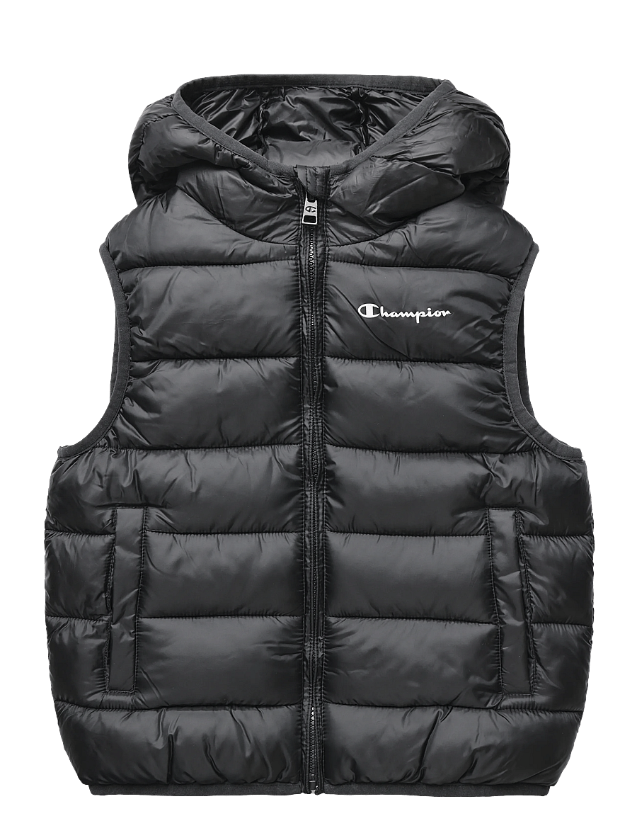 Champion - Hooded Full Zip Vest - overtøj - kk001-nbk - 1