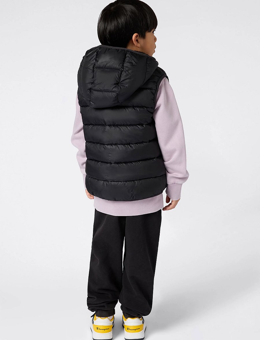 Champion - Hooded Full Zip Vest - overtøj - kk001-nbk - 3