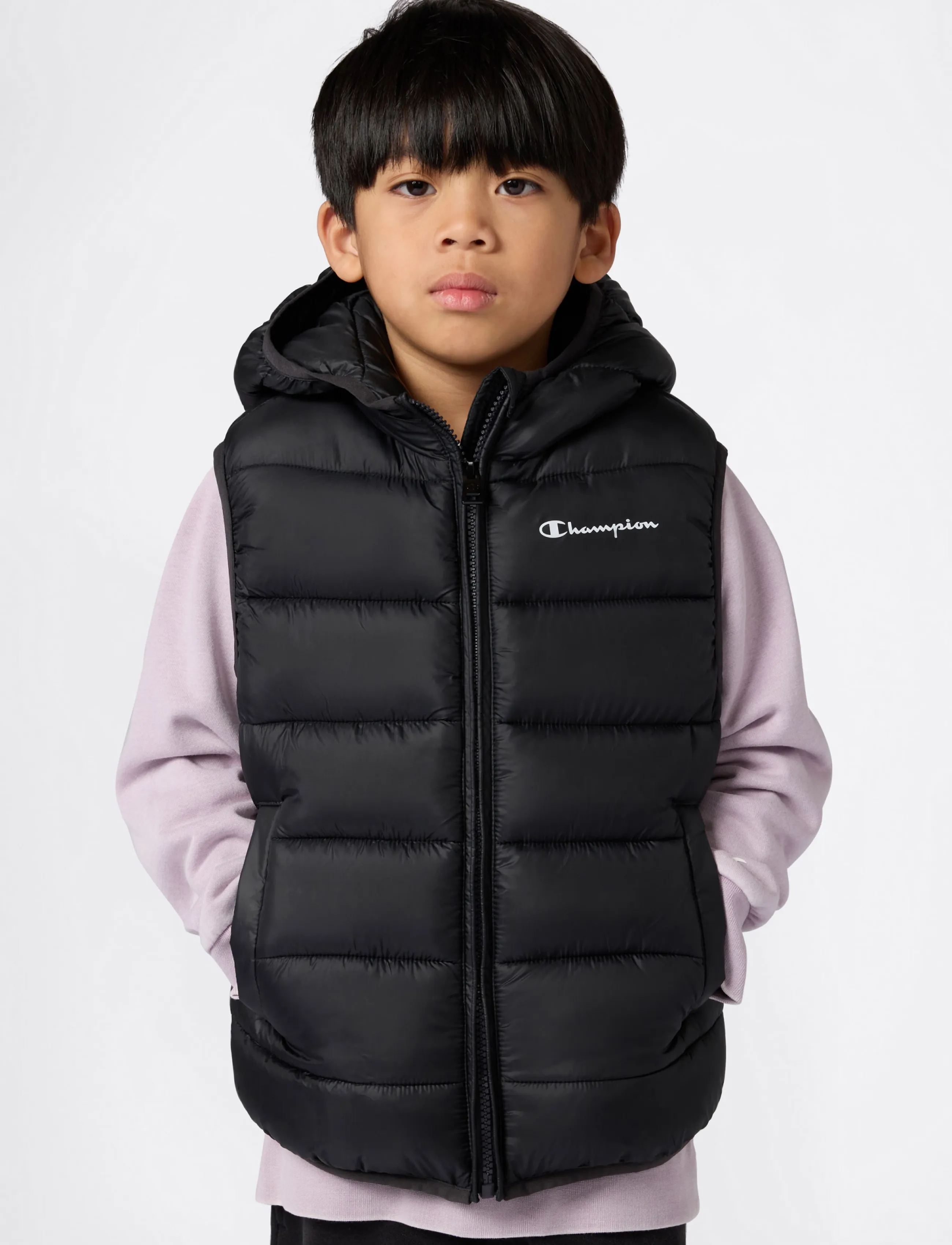 Champion - Hooded Full Zip Vest - overtøj - kk001-nbk - 4