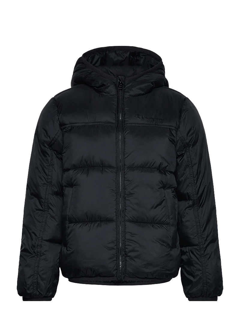 Champion - Hooded Jacket - jakas ar siltu oderi - black beauty - 1