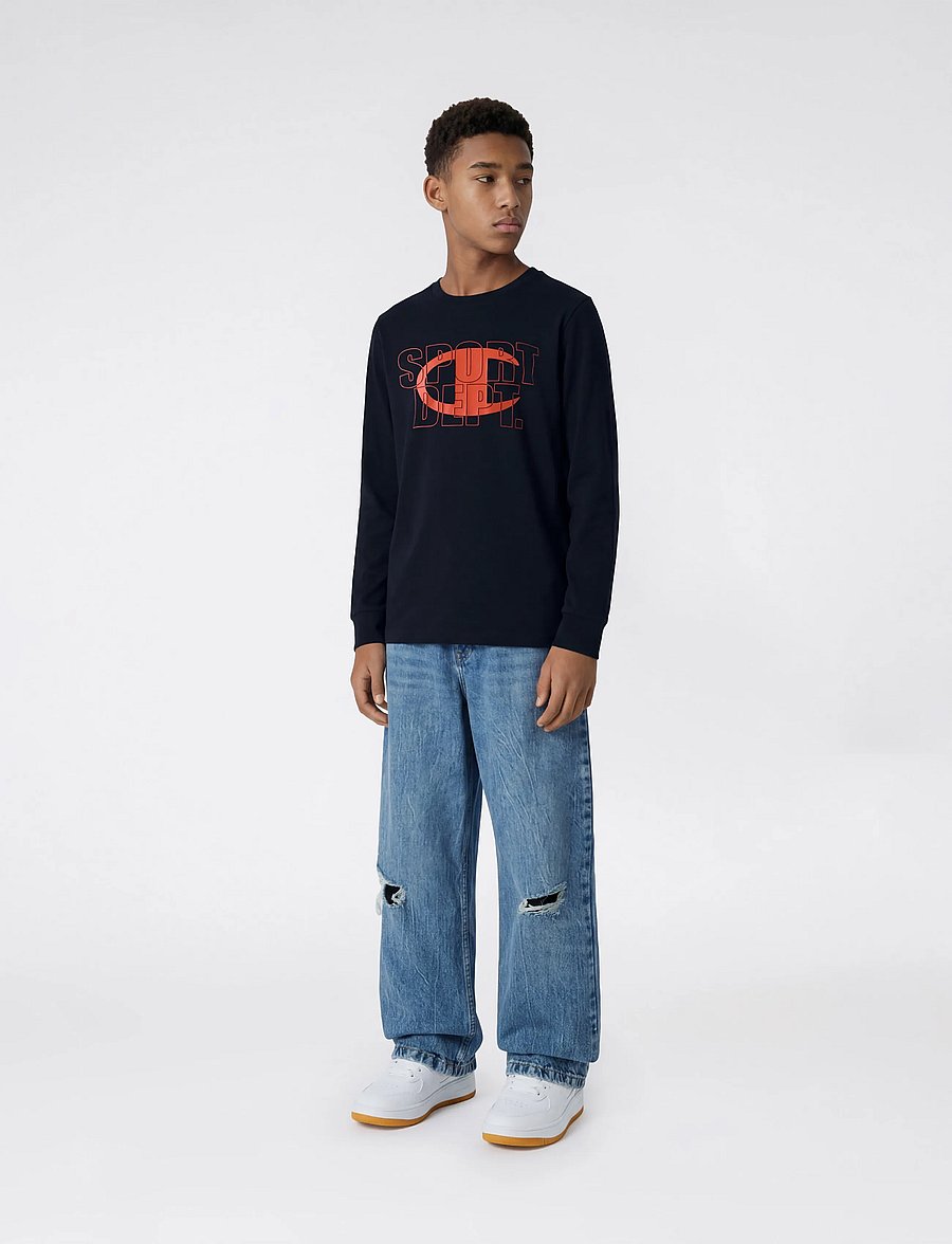 Champion - LS Tee - langärmelig - bs517-nny - 4