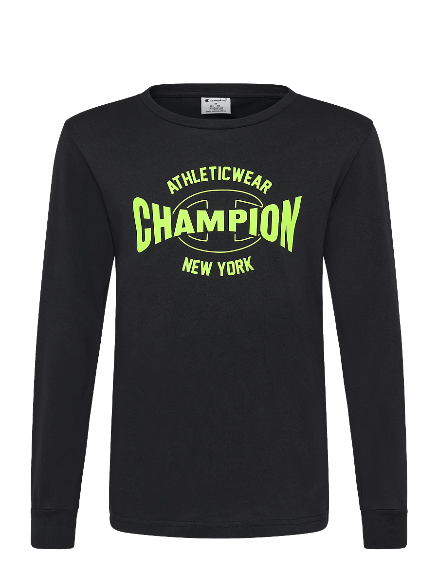 Champion - LS Tee - langærmede t-shirts - kk002-nbk - 0