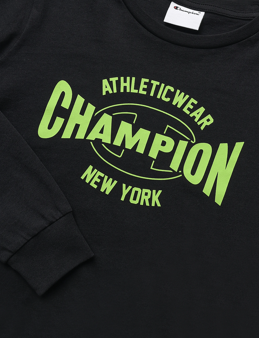 Champion - LS Tee - langærmede t-shirts - kk002-nbk - 2