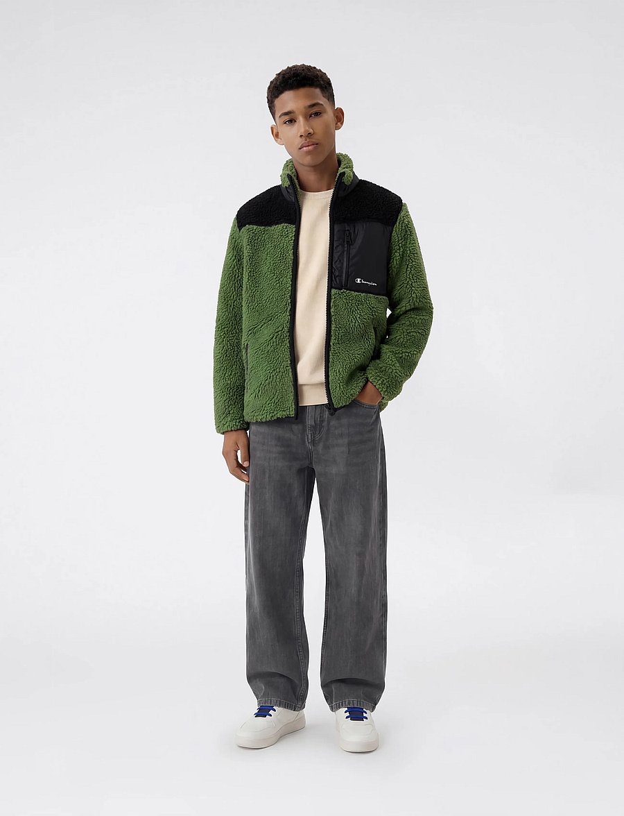 Champion - Full Zip Top - isolierte jacken - gs548-bzg/bzg/nbk - 0