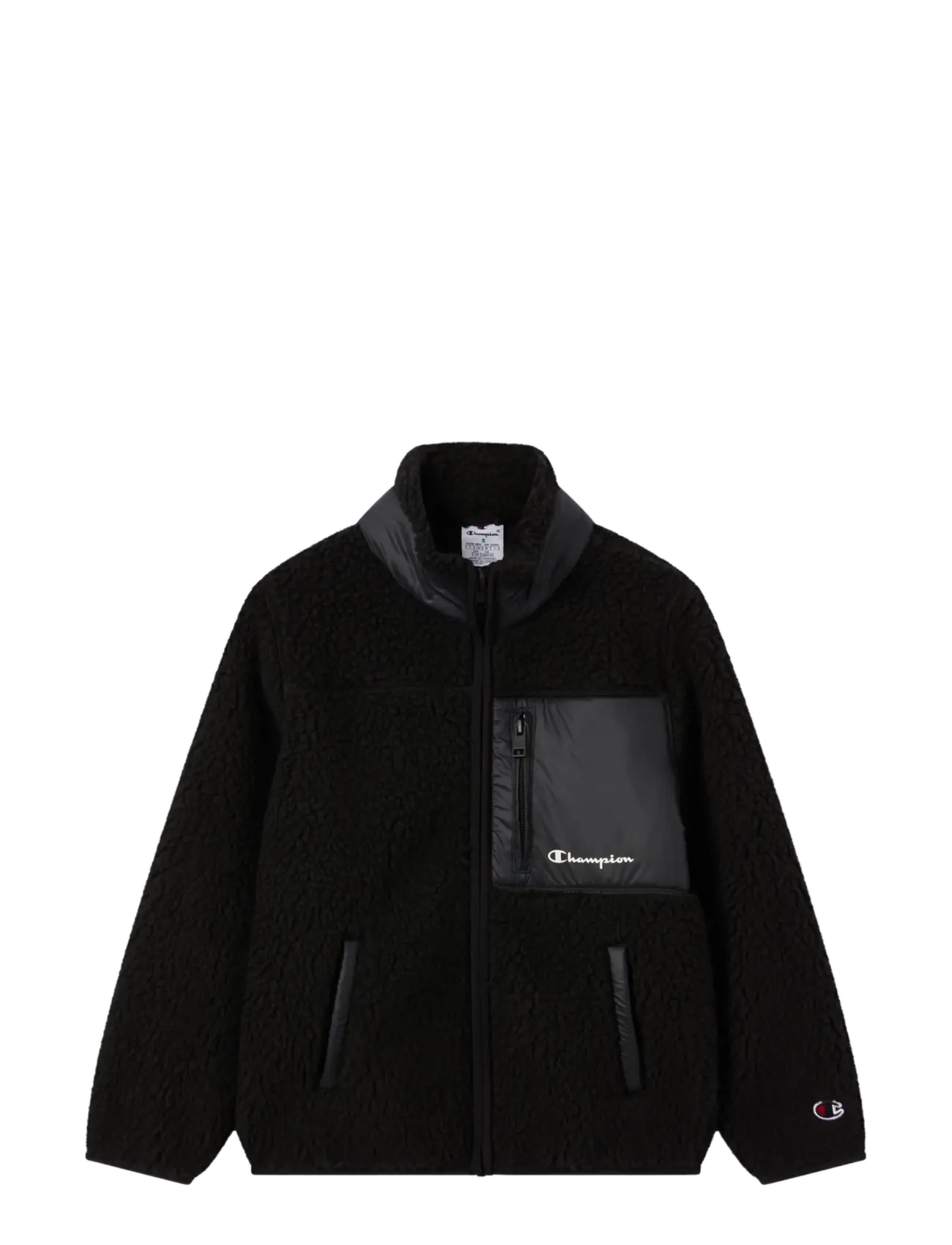 Champion Full Zip Top - Isolierte Jacken - KK001-NBK/NBK/NBK / black