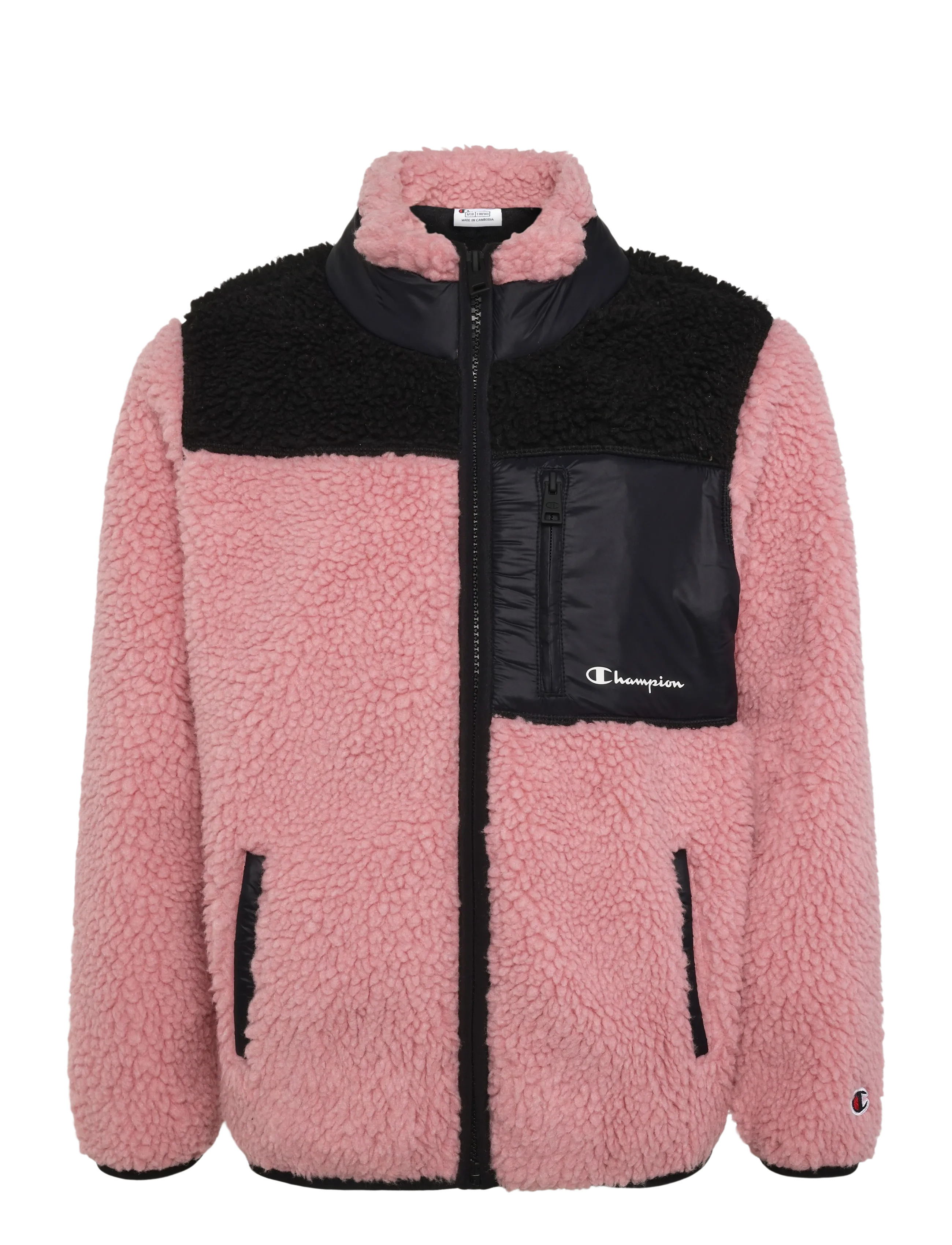 Champion Full Zip Top - Fliisjakid - PS090-BIR/BIR/NBK / pink/rose