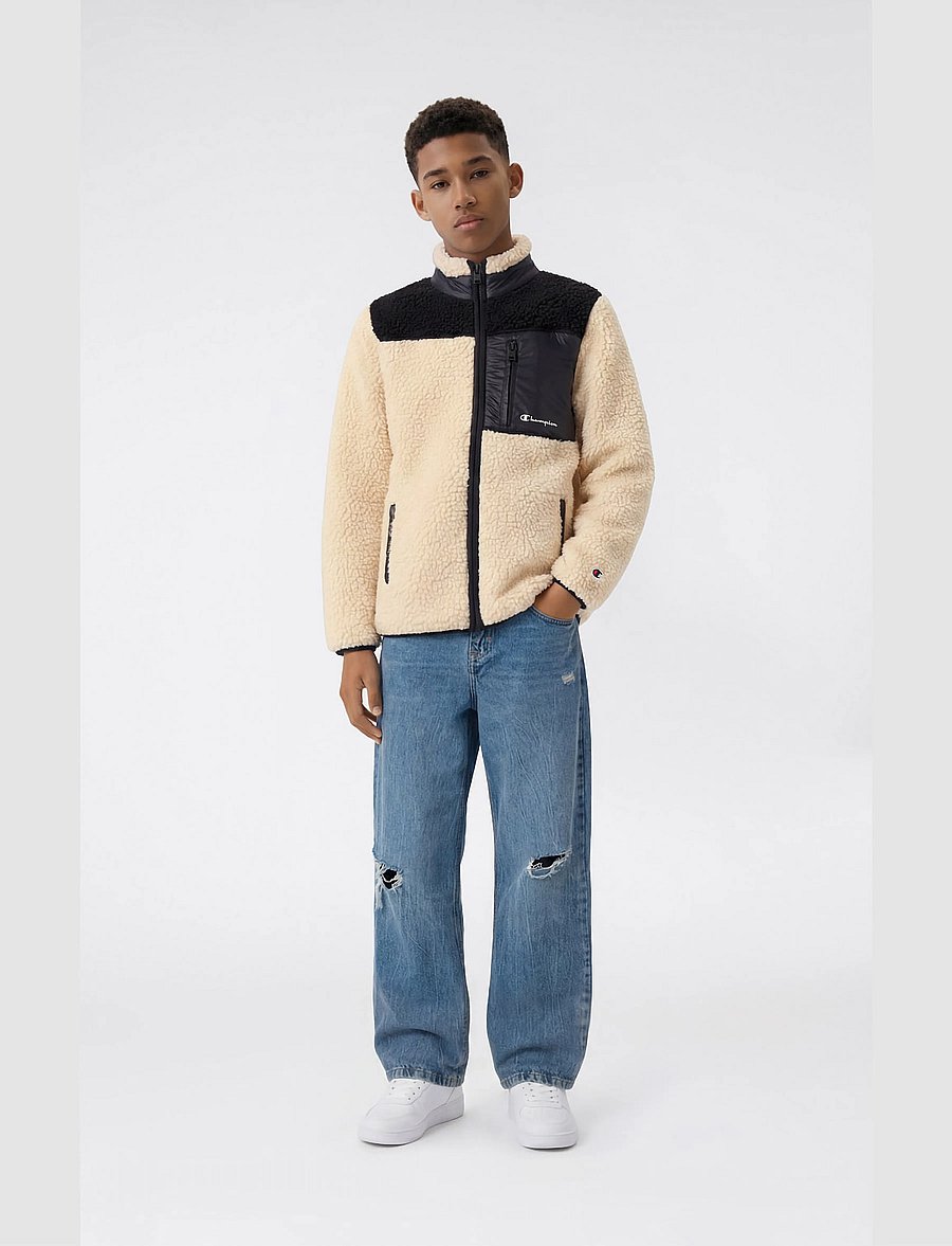 Champion - Full Zip Top - isolierte jacken - ys089-fog/fog/nbk - 0