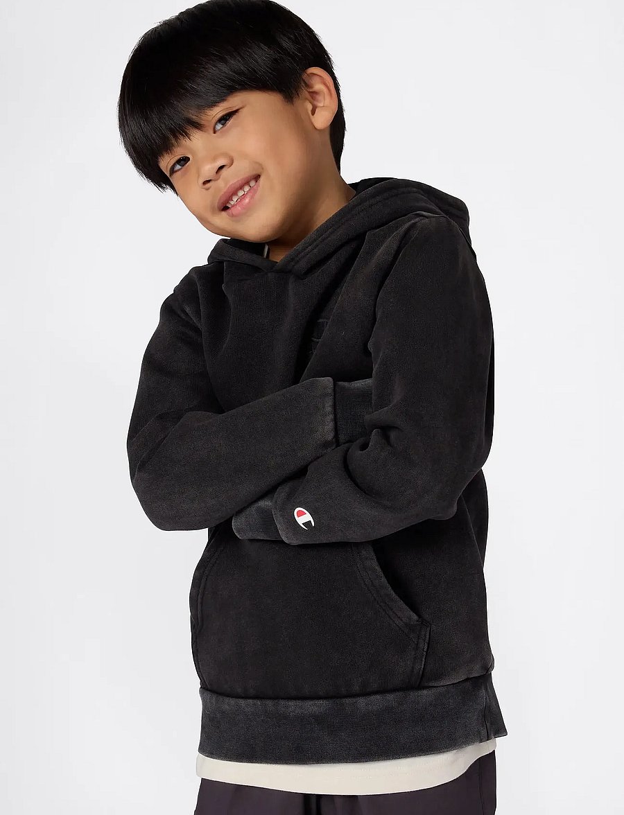 Champion - Hooded Sweatshirt - kapuzenpullover - black beauty - 0